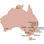 Garmin карта Австралии - City Navigator Australia 2009 NT