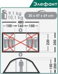 Кемпинговая палатка Normal Элефант