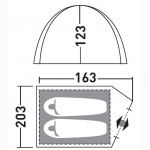 Палатка Greenell Эльф 2 v.2