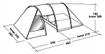 Кемпинговая  палатка Easy Camp Galaxy 400 