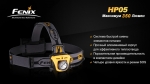 Налобный фонарь Fenix HP05y XP-G (R5), желтый