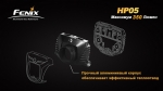 Налобный фонарь Fenix HP05y XP-G (R5), желтый