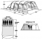 Кемпинговая палатка Outwell Biscayne 5