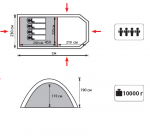 Кемпинговая палатка Tramp Anaconda (Трамп Анаконда)