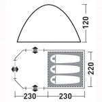 Палатка Greenell Арди 3 (новинка)