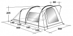 Кемпинговая палатка Outwell Birdland 5E