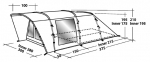 Кемпинговая палатка Easy Camp Boston 500 (Изи Кэмп Бостон 600)