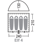 Палатка Greenell Эльф 4