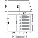 Палатка Greenell Килкенни 5 