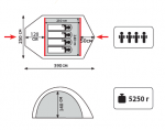 Туристическая палатка Tramp Lair 4