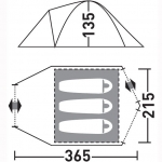 Палатка Greenell Лимерик плюс 3
