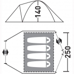 Палатка Greenell Лимерик плюс 4