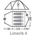 Палатка Greenell Лимерик 4
