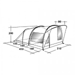 Кемпинговая палатка Outwell Rockwell 5