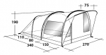 Кемпинговая палатка Outwell Rockwell 3