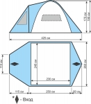 Туристическая палатка Maverick Rover