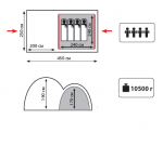 Кемпинговая палатка Tramp Sphinx (Трамп Сфинкс)