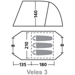 Палатка Greenell Велес 3