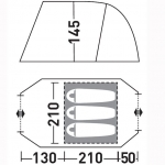 Палатка Greenell Велес 3